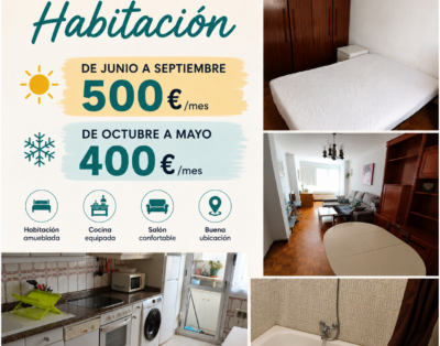 Habitación en piso compartido